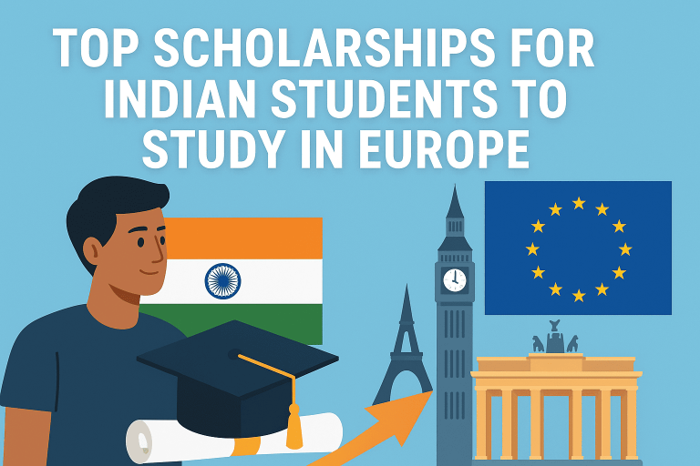 Top Scholarships for Indian Students to Study in Europe